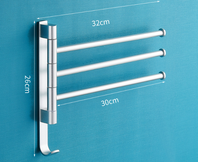 Illuminate Your Space with Radiant Elegance Towel Rack