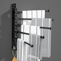 Illuminate Your Space with Radiant Elegance Towel Rack