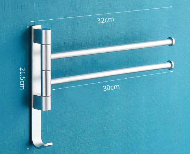 Illuminate Your Space with Radiant Elegance Towel Rack