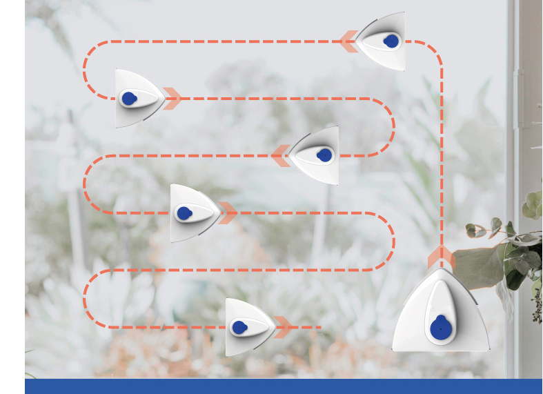 Doppelseitiger magnetischer Fensterreiniger