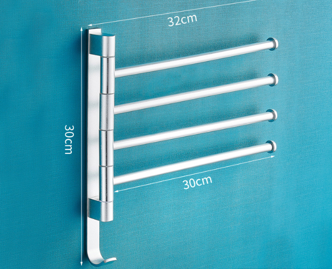 Illuminate Your Space with Radiant Elegance Towel Rack