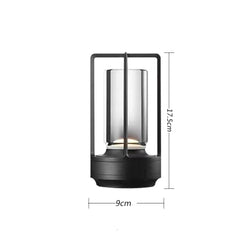 Crystal Lantern Table Lamp